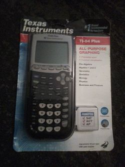 <Texas Instruments>                     TI-84+                         Graphing Calculator   
