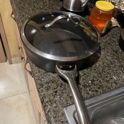 Used Calphalon Glass Lid for 5 Quart Pan 12 Inches