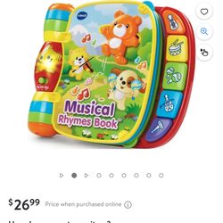 Vtech Musical Rhyme Book 