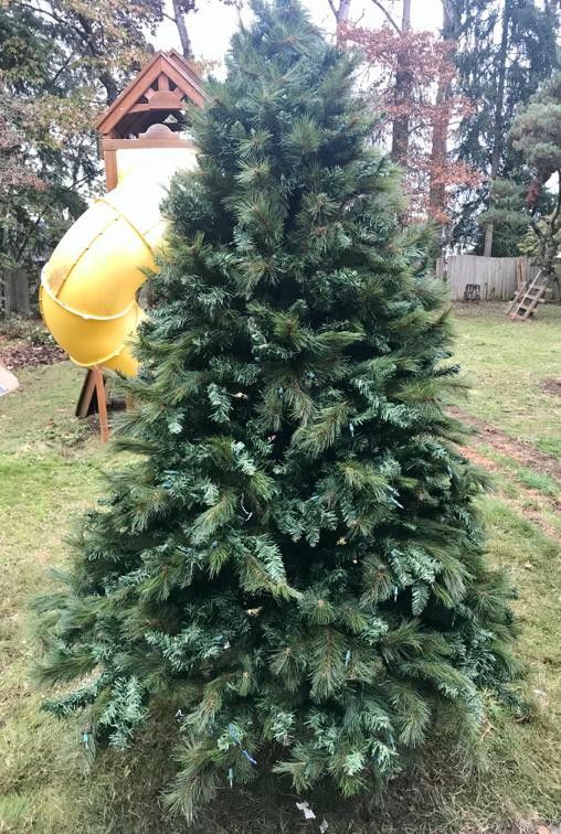 Artificial Christmas tree 7 ft
