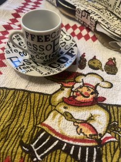 Bonito Juego De Cafe O Té Para 4 Personas Nuevo ☕️