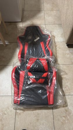OFFERING 5 DOLLARS OFF DISCOUNT Black and Red Gaming Chair