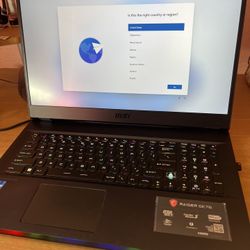 MSI Gaming Laptop 