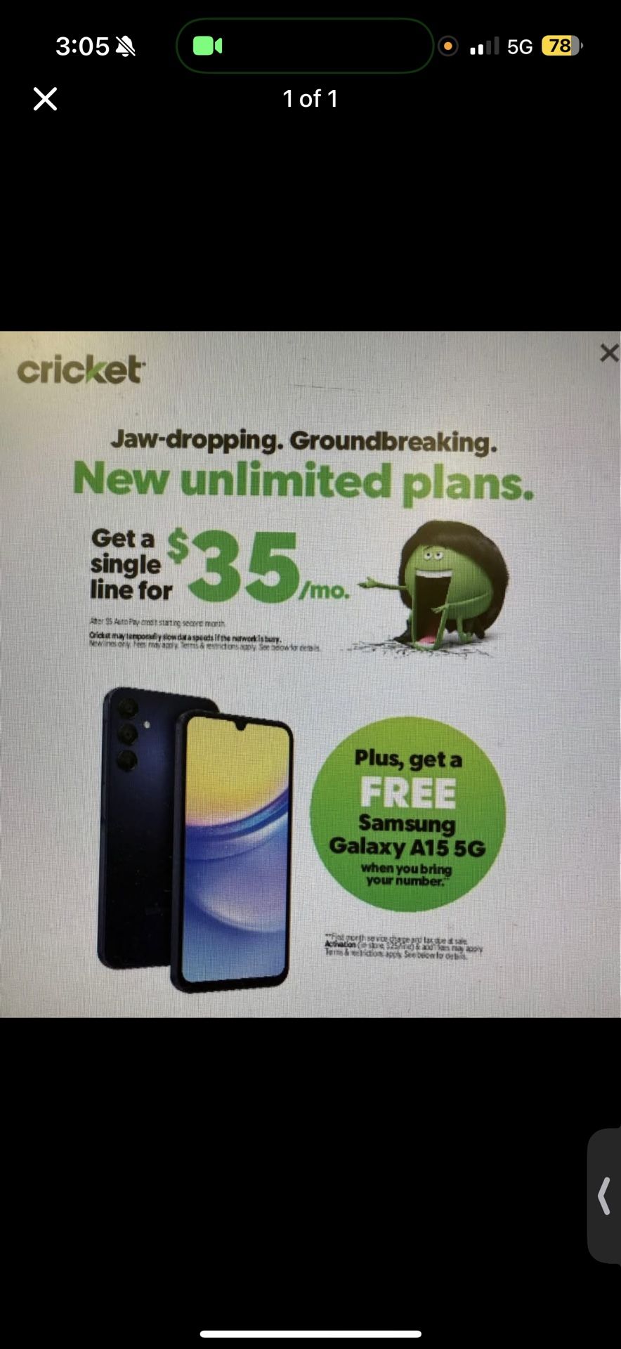 New Unlimited Plan Starting At $35/Mo At Cricket Wireless 525 Hampton Pointe Blvd Hillsborough NC 27278