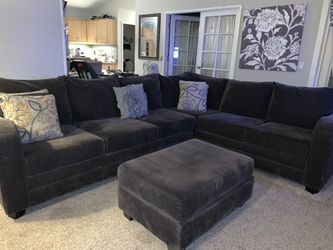 Grey sectional