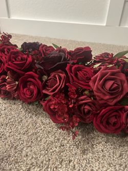 Silk flower arrangement