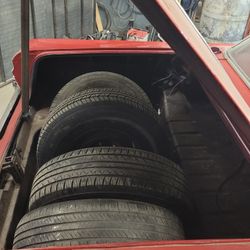 1964 impala stock rims and tires 250.00 