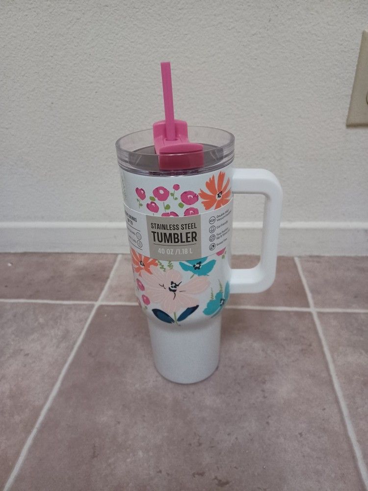 Hobby Lobby Stainless Steel Tumbler - NEW