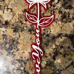 Personalized I Love You Rose 