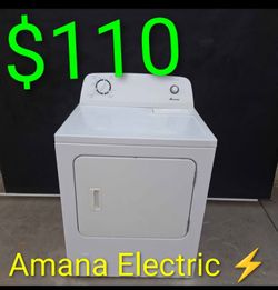 Amana ⚡ Electric Dryer ⚡30 Day Warranty 