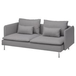 Ikea Soderhamn Sofa - Light Grey- Excellent Shape