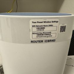 Netgear Orbi Wi Fi  Modem- Router And 1 Satellite 