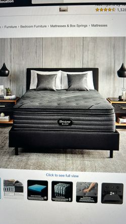 Beauty rest Black L-Class Medium With Plush Pillow Top