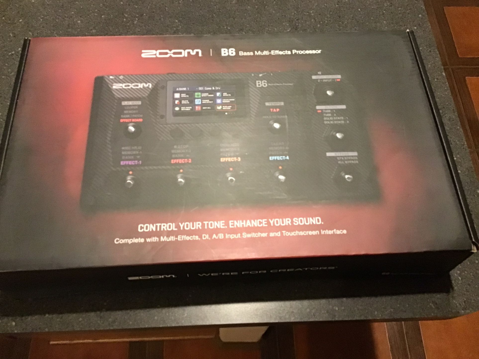 Zoom B6 with Extras