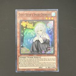 Yugioh! Ghost Sister & Spooky Dogwood SR