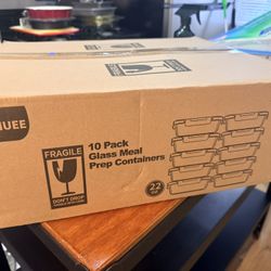 22 Oz. Glass Meal Prep Containers