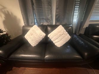Black couches