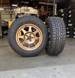 New Wheels & Tires Package Deal!! Method MR701 245/65R17 Falken Wildpeak AT4W Tires WE FINNACE