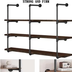 Industrial black Shelves