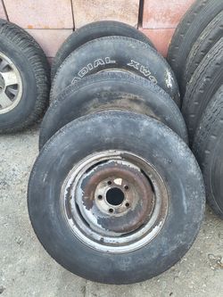 Tire size P235/75R/15