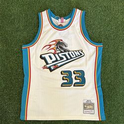 Grant Hill Detroit Pistons Mitchell & Ness Jersey