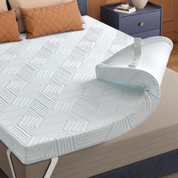 3 Inch Memory Foam Mattress Topper Queen
