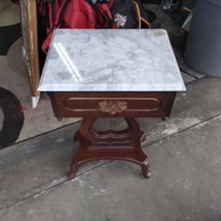 End Table With Granite Top