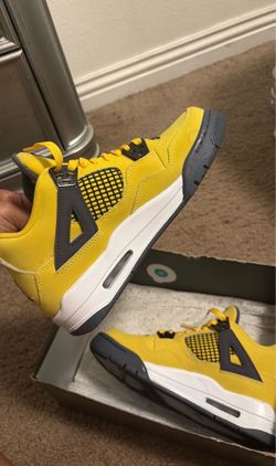 Air Jordan 4 Retro GS 'Lightning' 2021