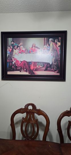 Large wall decor ( the last supper CHRISTIAN)