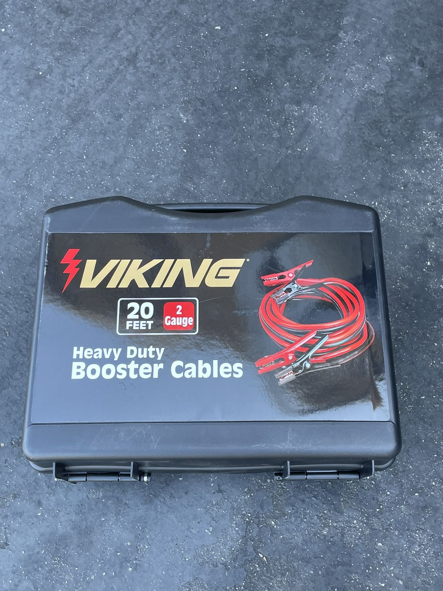 NEW VIKING 20ft Jumper Cables Heavy Duty