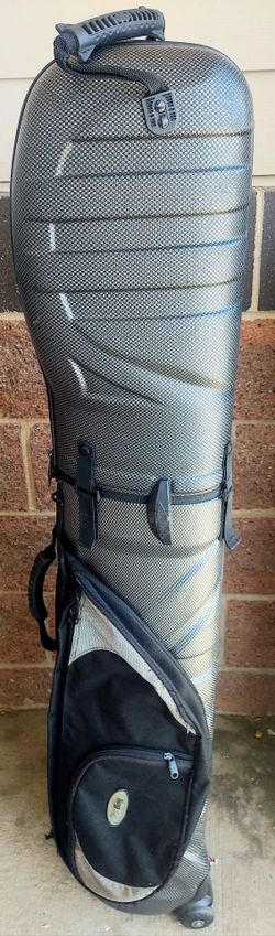 Bag Boy Hybrid hard-sided wheeled golf travel bag