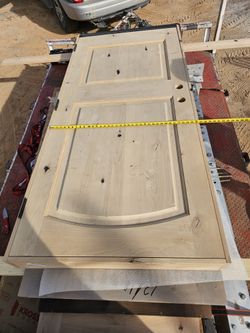 Solid Wood Interior Door – Unfinished