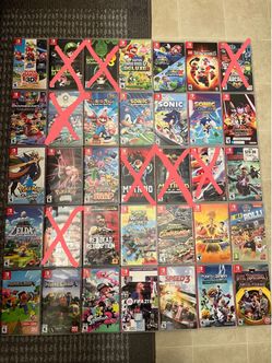 Nintendo Switch Games READ DESCRIPTION 👇