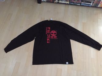 Men's large timberland l/s shirt