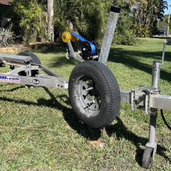 Aluminum Jet Ski Trailer. Registration. New Winch, New Lights, New Wires. Ready To Load…