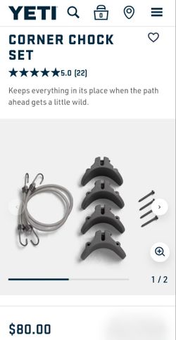 Yeti Cooler Corner Chocks