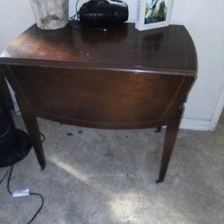 Antique Side Folding Tables 2