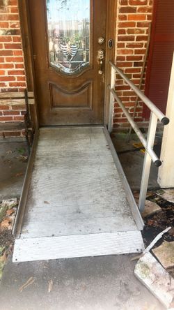 Wheelchair ramp must go