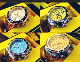 FIRM $320 FOR ALL 4 INVICTA WATCHES