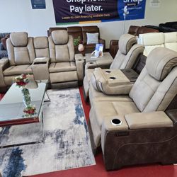 Power Reclining Livingroom Furniture Sectional Couches Sofa Furniture 