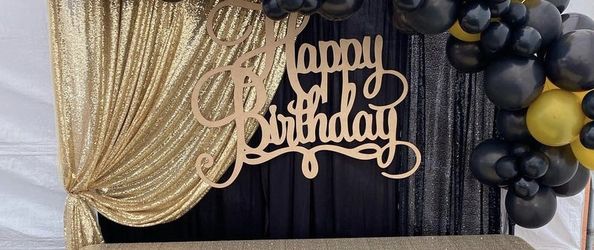 Happy Birthday Laser Logo