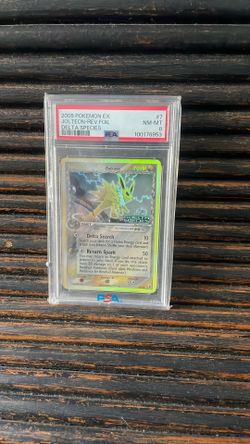 PSA 8 Jolteon Delta Species Stamped