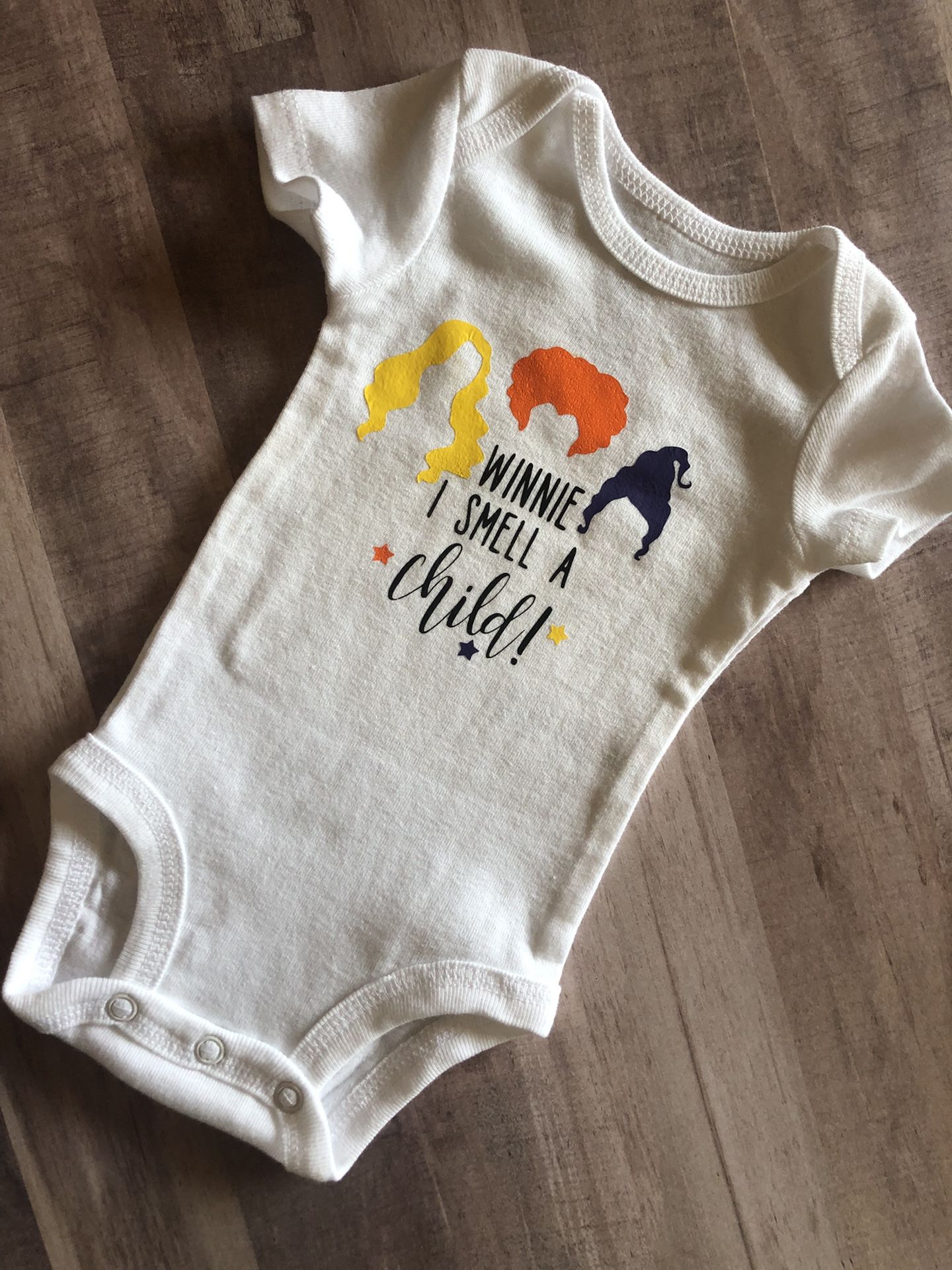 Hocus Pocus Announcement Onesie