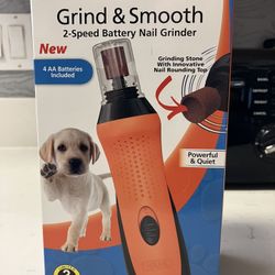 WAHL Grind & Smooth Pet Nail Grinder (new)