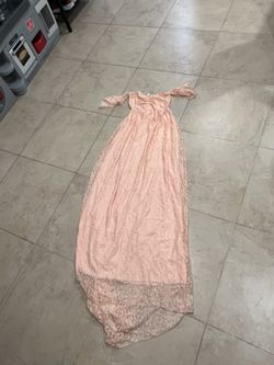 Long Pink Dress