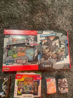 Black bolt binder poster collection bundle