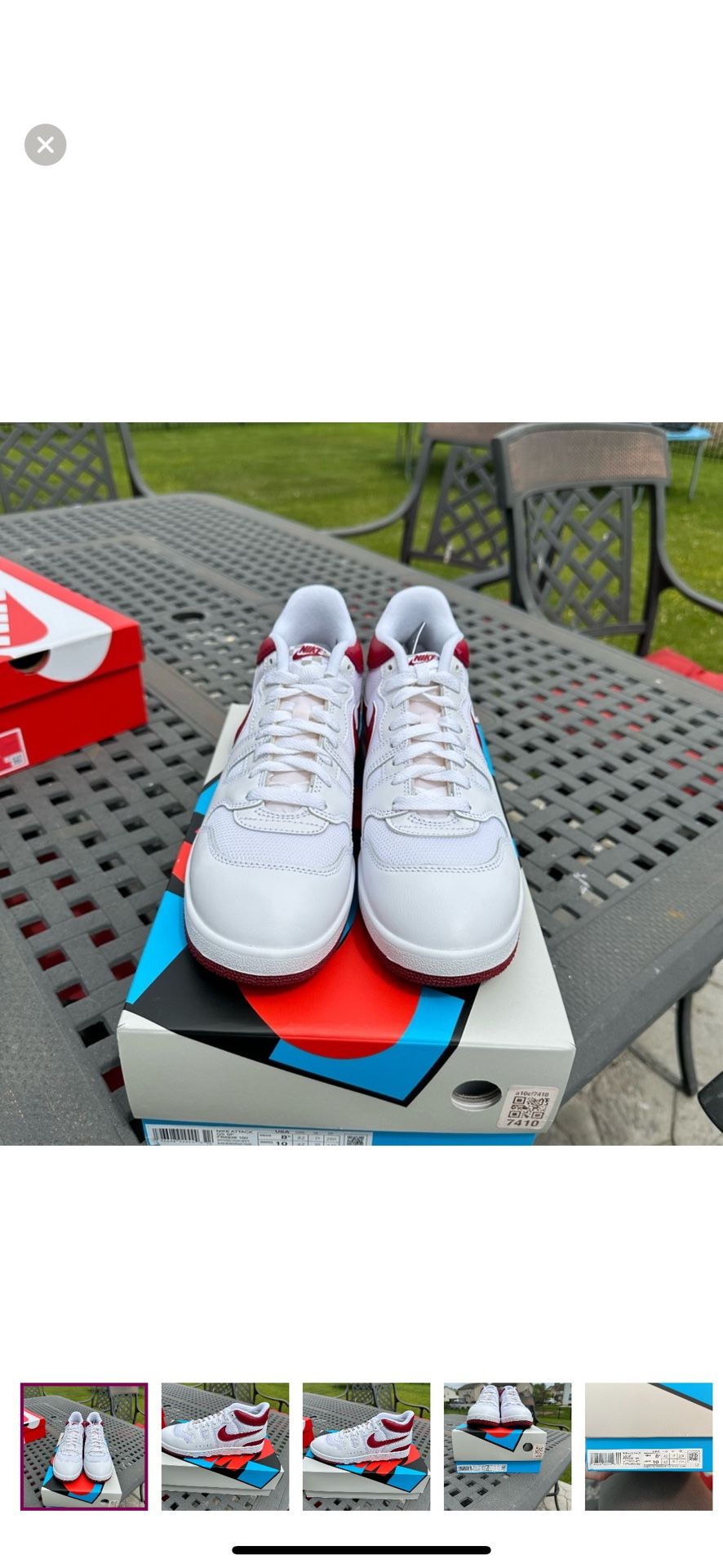 Nike Air Mac Attack Mens Size 8.5