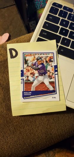 Nolan arenado baseball card