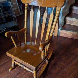 Solid Wood Rocking Chair. Very Sturdy
