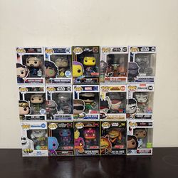 Funko pops for sale $5 each